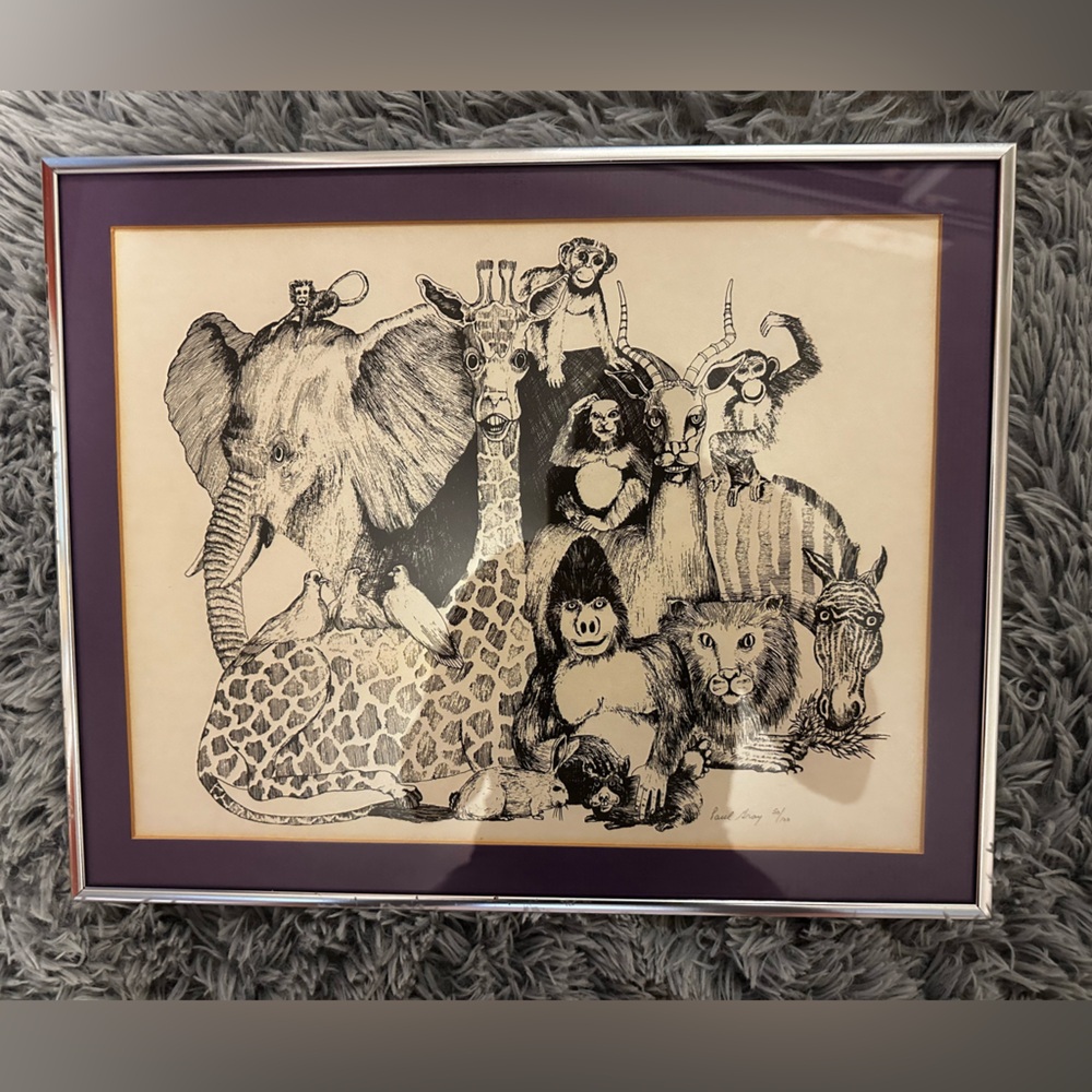 Zoo Animals drawing